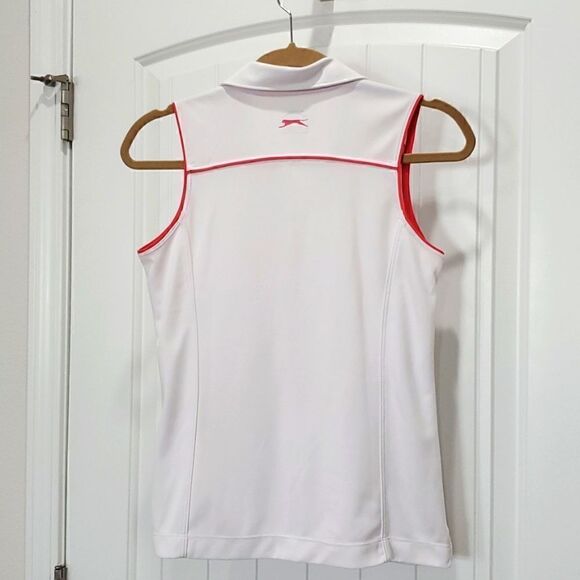 NWOT Slazenger Women’s Sleeveless Golf Polo, Small - Picture 4 of 6